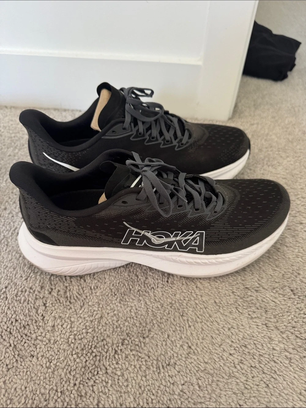 Hoka breathable mesh
